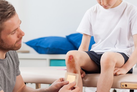 When should I use a silicone foam dressing?